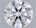 Del inventario de diamantes de laboratorio, 1.43 quilates, Redondo , Color E, claridad VS2 y certificado IGI