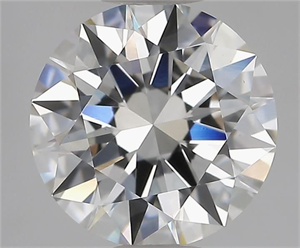 Picture of Lab Grown Diamond 1.56 Carats, Round with Excellent Cut, E Color, VS1 Clarity and Certified by IGI
