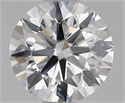 Del inventario de diamantes de laboratorio, 1.56 quilates, Redondo , Color E, claridad VVS2 y certificado IGI