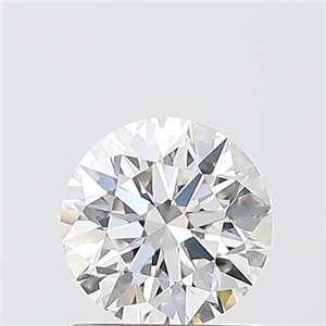 Picture of Lab Grown Diamond 1.02 Carats, Round with Ideal Cut, F Color, VVS2 Clarity and Certified by IGI