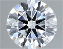 Del inventario de diamantes de laboratorio, 1.33 quilates, Redondo , Color D, claridad VS1 y certificado IGI