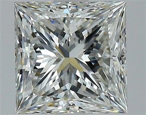 Picture of Natural Diamond 2.00 Carats, Princess with  Cut, I Color, VVS2 Clarity and Certified by GIA