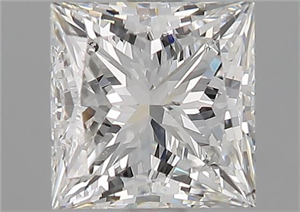 Picture of Natural Diamond 1.53 Carats, Princess with  Cut, G Color, VS2 Clarity and Certified by GIA