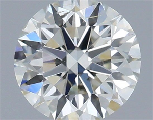Foto Diamante Natural 0.42 quilates, Redondo , Color H, claridad SI2 y certificado IGI de