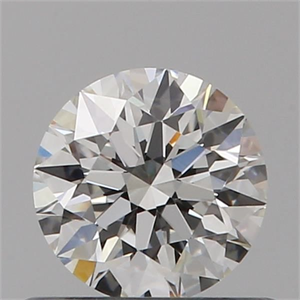Picture of Natural Diamond 0.50 Carats, Round with Excellent Cut, F Color, VVS2 Clarity and Certified by IGI