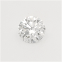 Natural Diamond 1.01 Carats, Round with Excellent Cut, H Color, SI1 Clarity and Certified by IGI