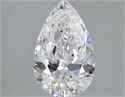 Diamante Natural 2.01 quilates, De pera , Color E, claridad SI1 y certificado GIA