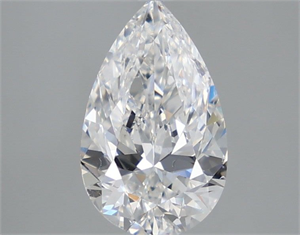 Foto Diamante Natural 2.01 quilates, De pera , Color E, claridad SI1 y certificado GIA de