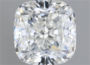 Picture of Natural Diamond 1.03 Carats, Cushion with  Cut, H Color, VS2 Clarity and Certified by GIA
