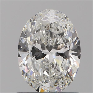 Foto Diamante Natural 0.72 quilates, Ovalado , Color F, claridad VS2 y certificado GIA de