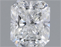 Diamante Natural 0.51 quilates, Radiante , Color F, claridad VVS1 y certificado GIA