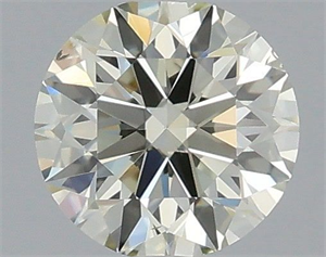 Picture of Natural Diamond 0.50 Carats, Round with Excellent Cut, L Color, VS2 Clarity and Certified by IGI