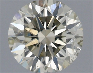 Picture of Natural Diamond 0.44 Carats, Round with Excellent Cut, J Color, SI2 Clarity and Certified by IGI