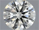 Diamante Natural 0.40 quilates, Redondo , Color J, claridad SI1 y certificado IGI