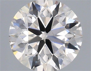 Foto Diamante Natural 0.41 quilates, Redondo , Color J, claridad SI2 y certificado IGI de