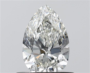 Foto Diamante Natural 0.50 quilates, De pera , Color H, claridad VS1 y certificado IGI de