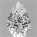 Diamante Natural 0.71 quilates, De pera , Color F, claridad VS1 y certificado GIA