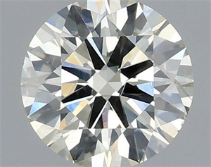 Foto Diamante Natural 0.50 quilates, Redondo , Color L, claridad SI2 y certificado IGI de