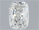 Natural Diamond 0.40 Carats, Cushion with  Cut, I Color, VS2 Clarity and Certified by GIA
