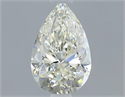 Diamante Natural 0.60 quilates, De pera , Color K, claridad VS1 y certificado GIA