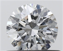 Diamante Natural 0.50 quilates, Redondo , Color F, claridad VVS2 y certificado IGI