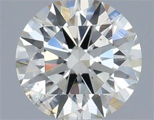 Foto Diamante Natural 0.40 quilates, Redondo , Color J, claridad SI2 y certificado IGI de