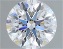 Del inventario de diamantes de laboratorio, 1.34 quilates, Redondo , Color D, claridad VS2 y certificado IGI
