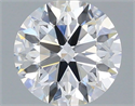 Del inventario de diamantes de laboratorio, 1.35 quilates, Redondo , Color E, claridad VVS2 y certificado IGI