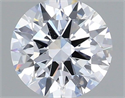 Lab Grown Diamond 1.24 Carats, Round with Excellent Cut, D Color, VS2 Clarity and Certified by IGI
