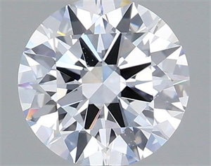 Picture of Lab Grown Diamond 1.24 Carats, Round with Excellent Cut, D Color, VS2 Clarity and Certified by IGI