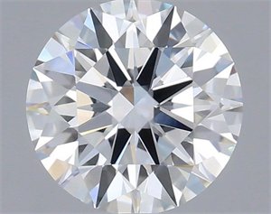 Picture of Lab Grown Diamond 1.01 Carats, Round with Ideal Cut, D Color, VVS2 Clarity and Certified by IGI