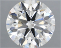 Del inventario de diamantes de laboratorio, 3.03 quilates, Redondo , Color I, claridad VVS2 y certificado IGI
