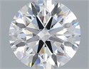 Lab Grown Diamond 1.42 Carats, Round with Excellent Cut, D Color, VS1 Clarity and Certified by IGI