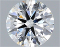 Del inventario de diamantes de laboratorio, 1.36 quilates, Redondo , Color F, claridad VS1 y certificado IGI