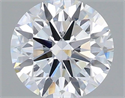 Del inventario de diamantes de laboratorio, 1.35 quilates, Redondo , Color D, claridad VS1 y certificado IGI