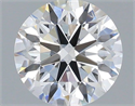 Del inventario de diamantes de laboratorio, 1.33 quilates, Redondo , Color D, claridad VVS2 y certificado IGI