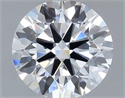 Del inventario de diamantes de laboratorio, 1.10 quilates, Redondo , Color E, claridad VVS1 y certificado IGI