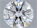 Del inventario de diamantes de laboratorio, 1.10 quilates, Redondo , Color E, claridad VVS1 y certificado IGI