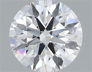 Picture of Lab Grown Diamond 1.08 Carats, Round with Ideal Cut, D Color, VVS2 Clarity and Certified by IGI