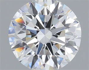Picture of Lab Grown Diamond 1.08 Carats, Round with Ideal Cut, E Color, VVS2 Clarity and Certified by IGI
