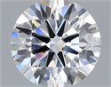 Del inventario de diamantes de laboratorio, 1.06 quilates, Redondo , Color E, claridad VVS1 y certificado IGI