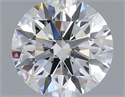 Del inventario de diamantes de laboratorio, 1.50 quilates, Redondo , Color D, claridad VVS2 y certificado IGI
