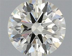 Picture of Natural Diamond 1.12 Carats, Round with Excellent Cut, M Color, VVS2 Clarity and Certified by GIA