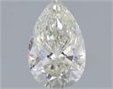 Diamante Natural 0.81 quilates, De pera , Color H, claridad VVS2 y certificado IGI