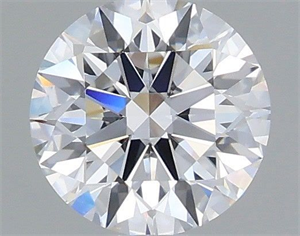 Picture of Natural Diamond 1.05 Carats, Round with Excellent Cut, D Color, IF Clarity and Certified by IGI