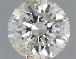 Foto Diamante Natural 0.50 quilates, Redondo , Color K, claridad I1 y certificado IGI de