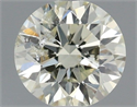 Diamante Natural 0.50 quilates, Redondo , Color K, claridad I1 y certificado IGI