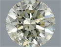Diamante Natural 0.51 quilates, Redondo , Color N, claridad I1 y certificado IGI