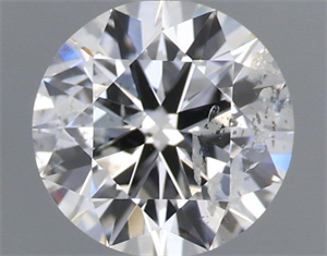 Picture of Natural Diamond 0.70 Carats, Round with Very Good Cut, F Color, I1 Clarity and Certified by IGI