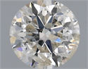 Diamante Natural 0.51 quilates, Redondo , Color J, claridad I1 y certificado IGI
